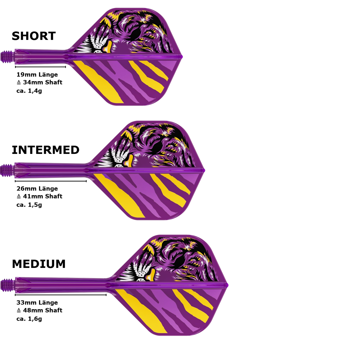 Target Japan K-Flex Endeavour Standard No.2 Flight Shaft System