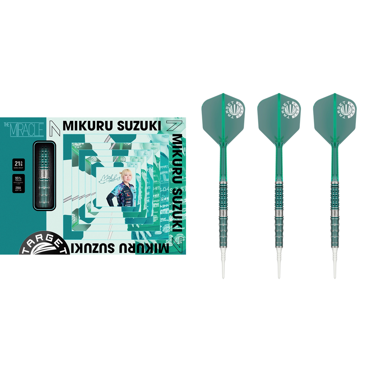 Target Japan Mikuru Suzuki The Miracle G7 Soft Dart 95%