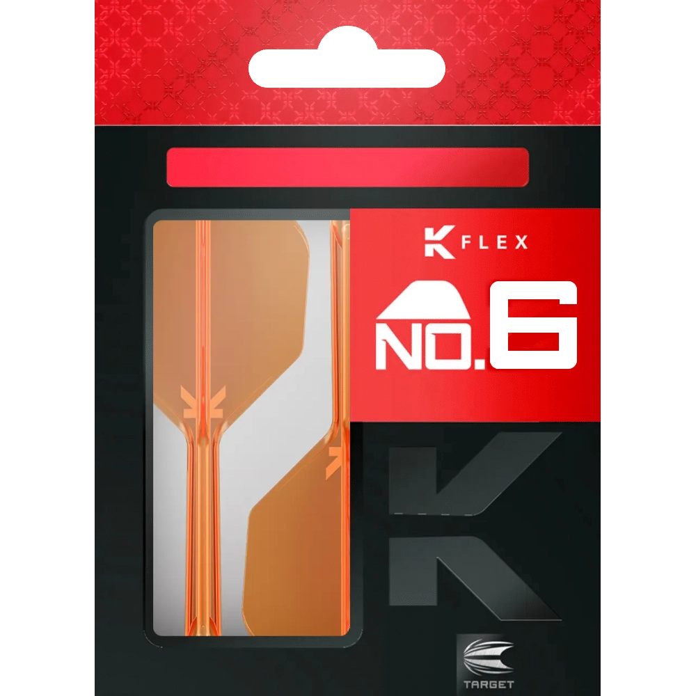 Target K-Flex Neon Small Standard No.6 Flight Shaft System Orange