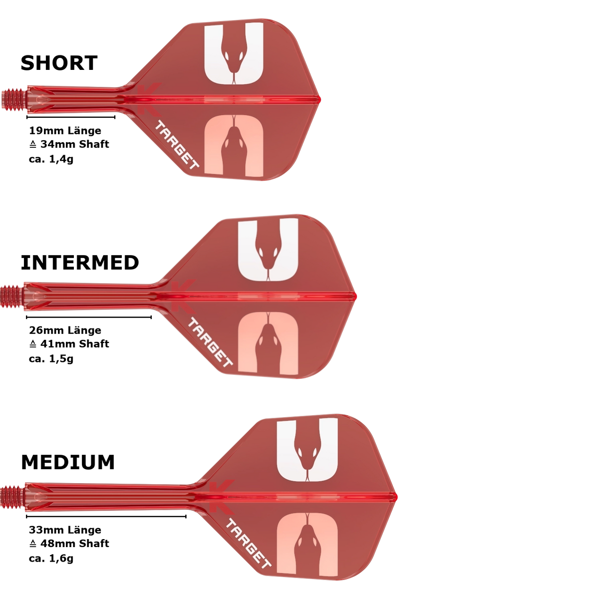 Target K-Flex Nathan Aspinall Standard No.6 Flight Shaft System 2025
