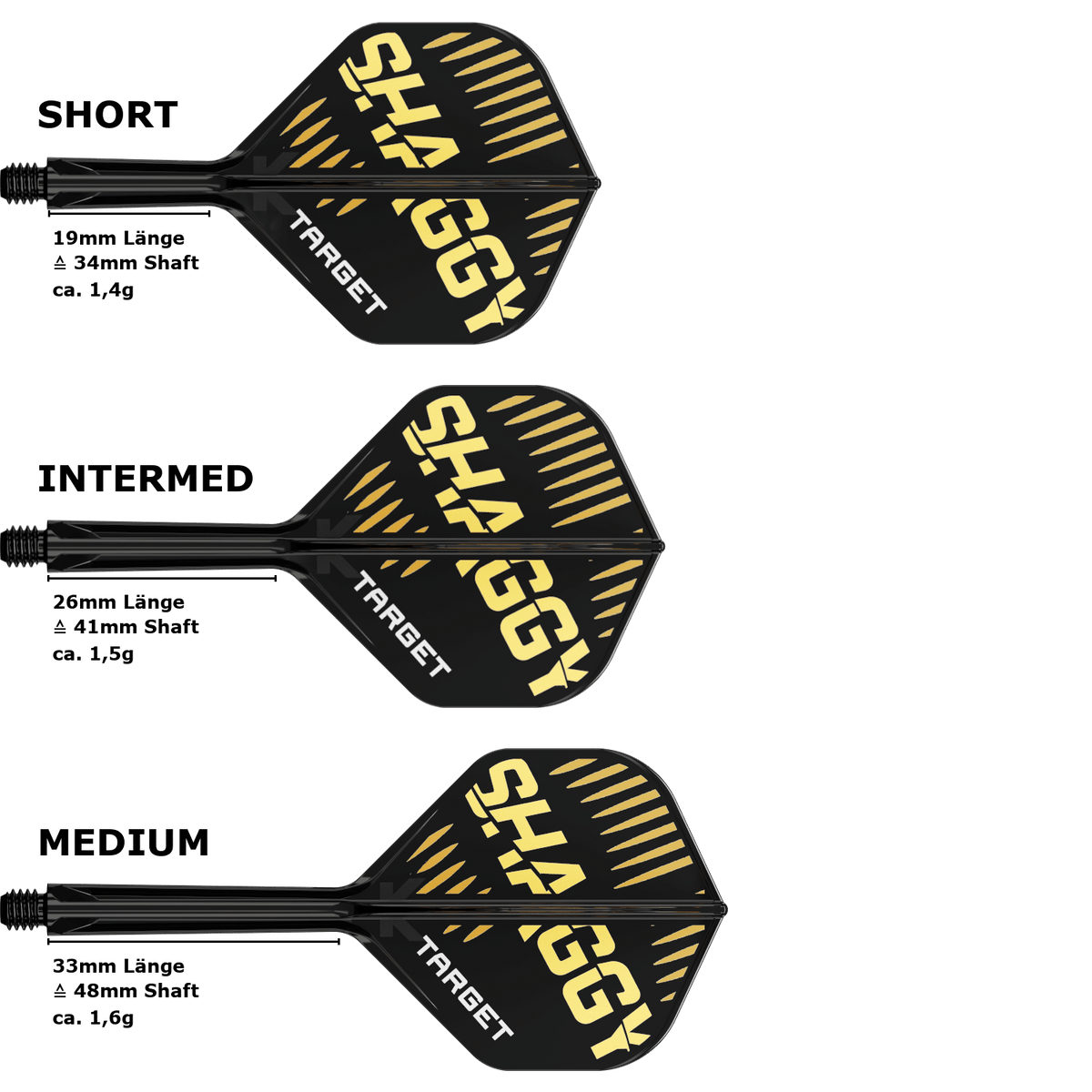 Target K-Flex Scott Williams Standard No.2 Flight Shaft System