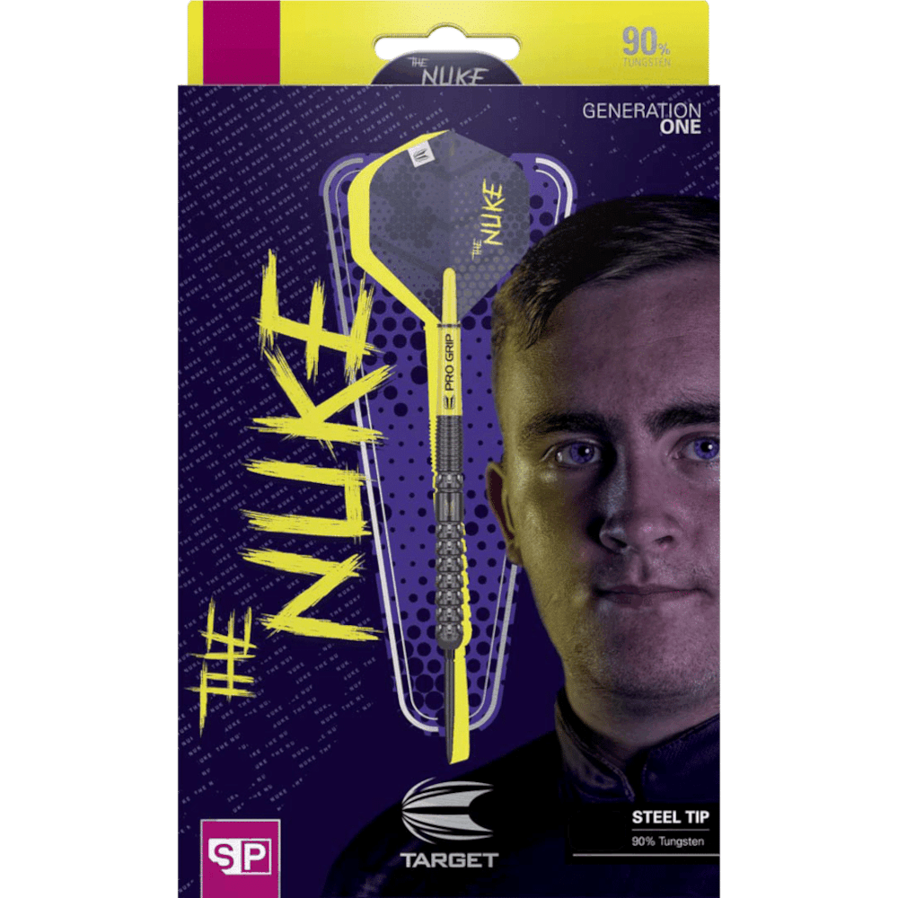 Target Luke Littler G1 Swiss Point Steel Tip Darts 90%