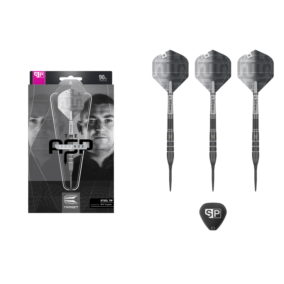 Target Nathan Aspinall x ECHO Swiss Point Steeldart 90%