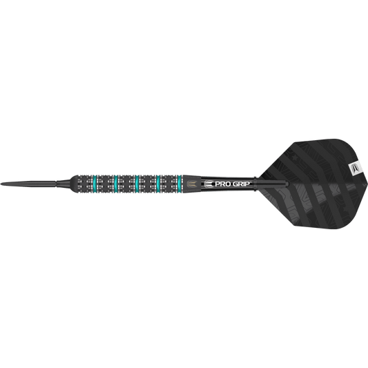 Target Rob Cross Black Swiss Point Steel Tip Darts 90%