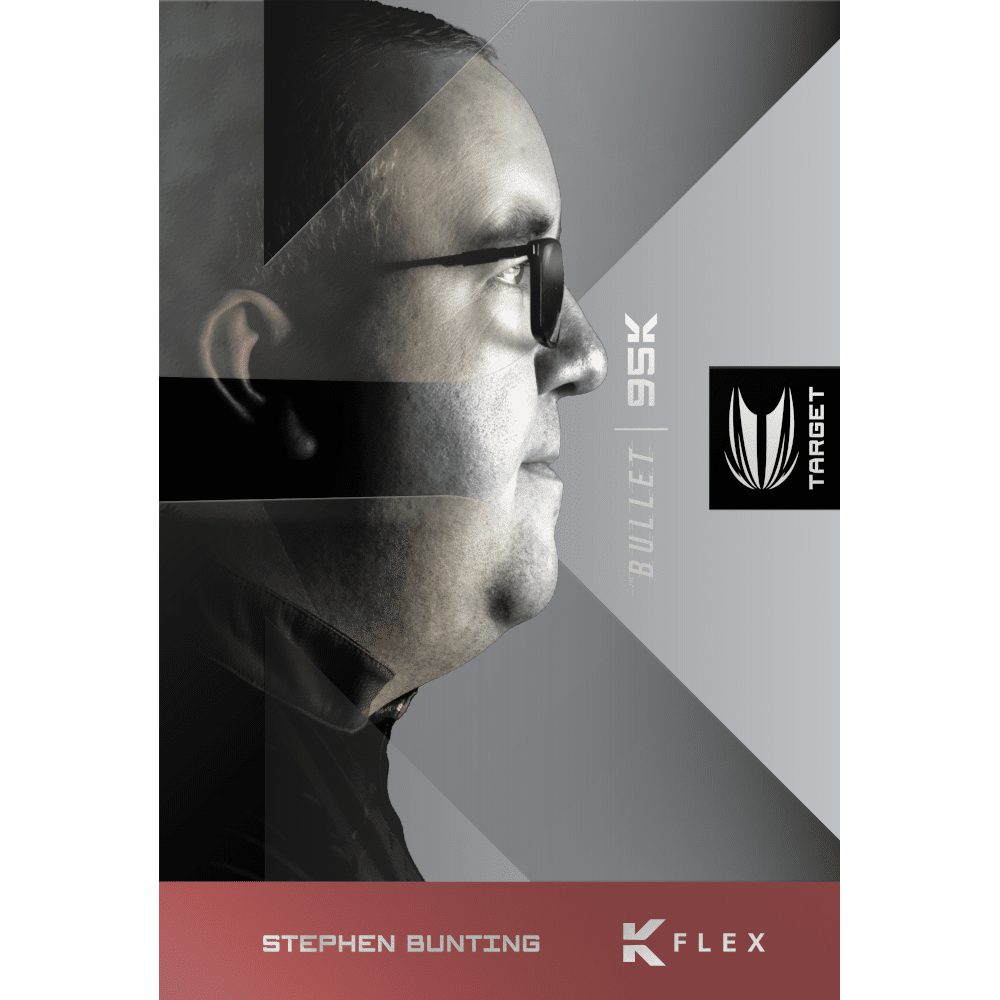 Target Stephen Bunting 95K Swiss Point Steeldart 95%