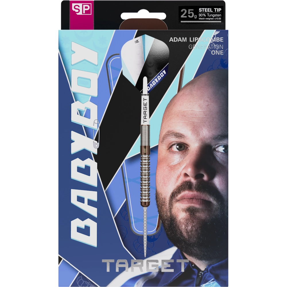 Target Adam Lipscombe G1 SP Steeldart 90% - Verpackung vorne
