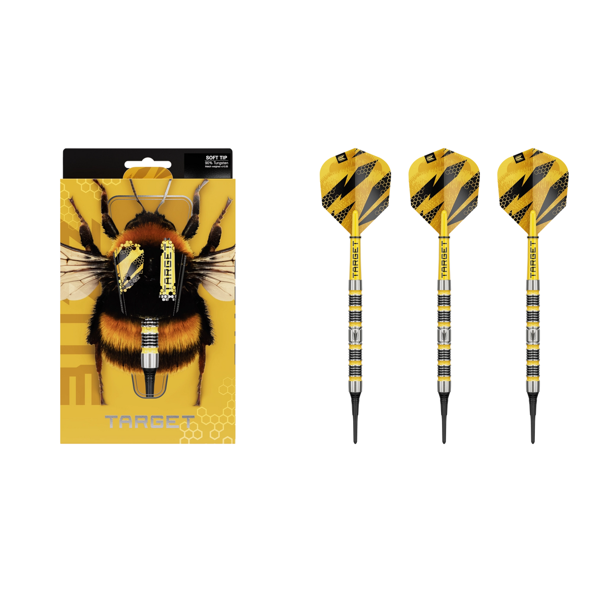 Target Buzz 11 Softdart 90% - Packungsinhalt