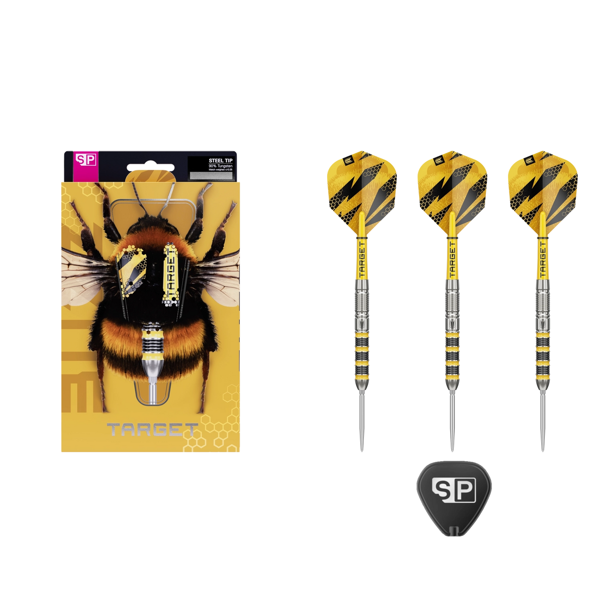 Target Buzz SP 01 Steeldart 90% - Packungsinhalt