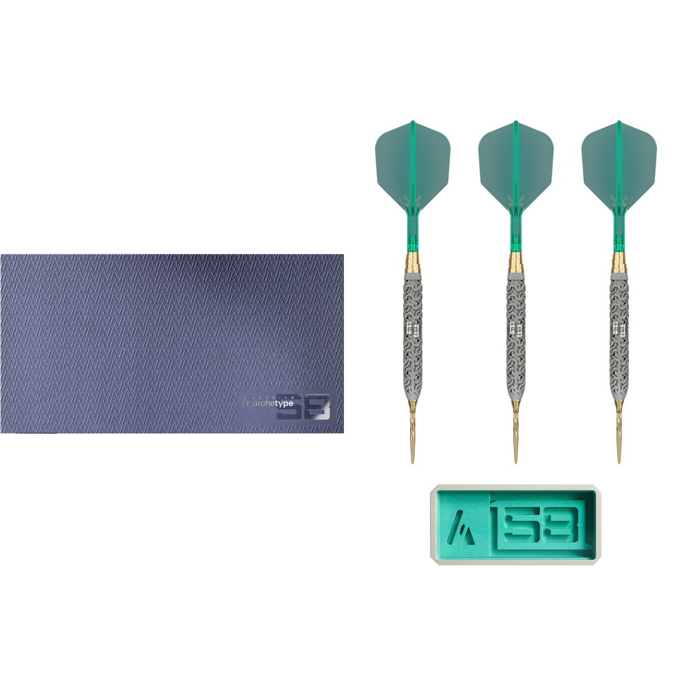 Target Elysian Archetype 58 SP Steeldart - Packungsinhalt
