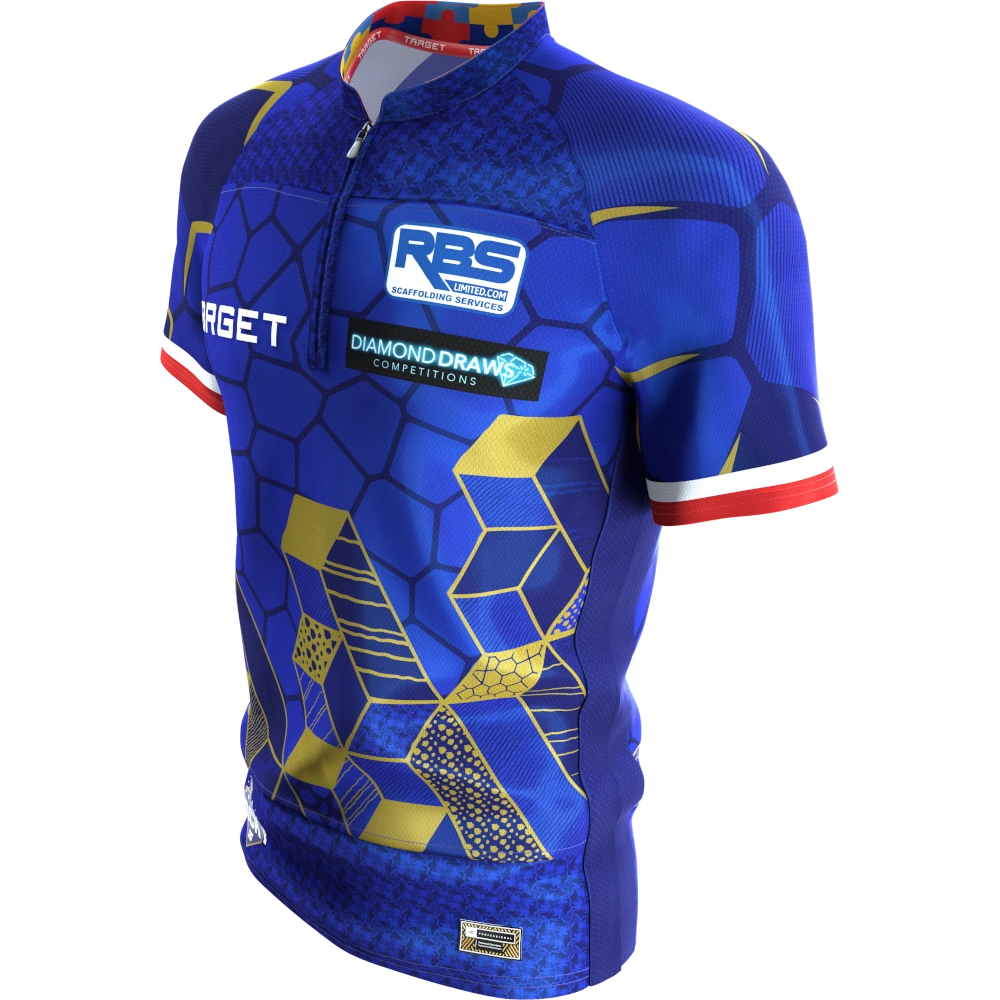 Target-Josh Rock Spieler Shirt 2027 - Seitenansicht