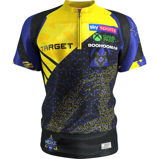 Target-Luke Littler Spieler Shirt 2027 - Frontansicht