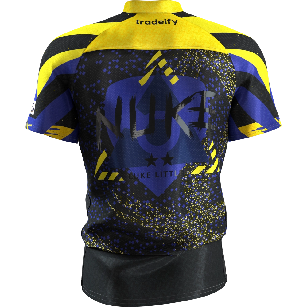 Target-Luke Littler Spieler Shirt 2027 - Rückenansicht
