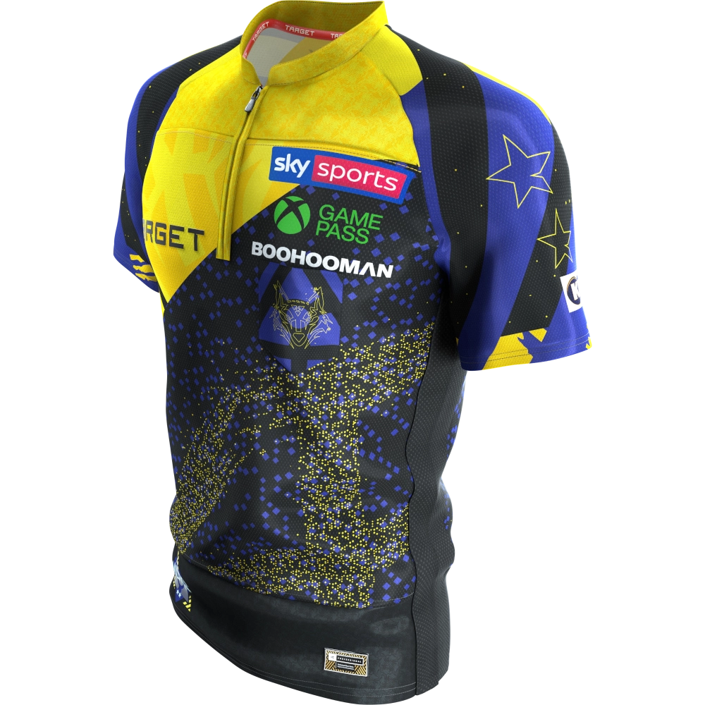 Target-Luke Littler Spieler Shirt 2027 - Seitenansicht