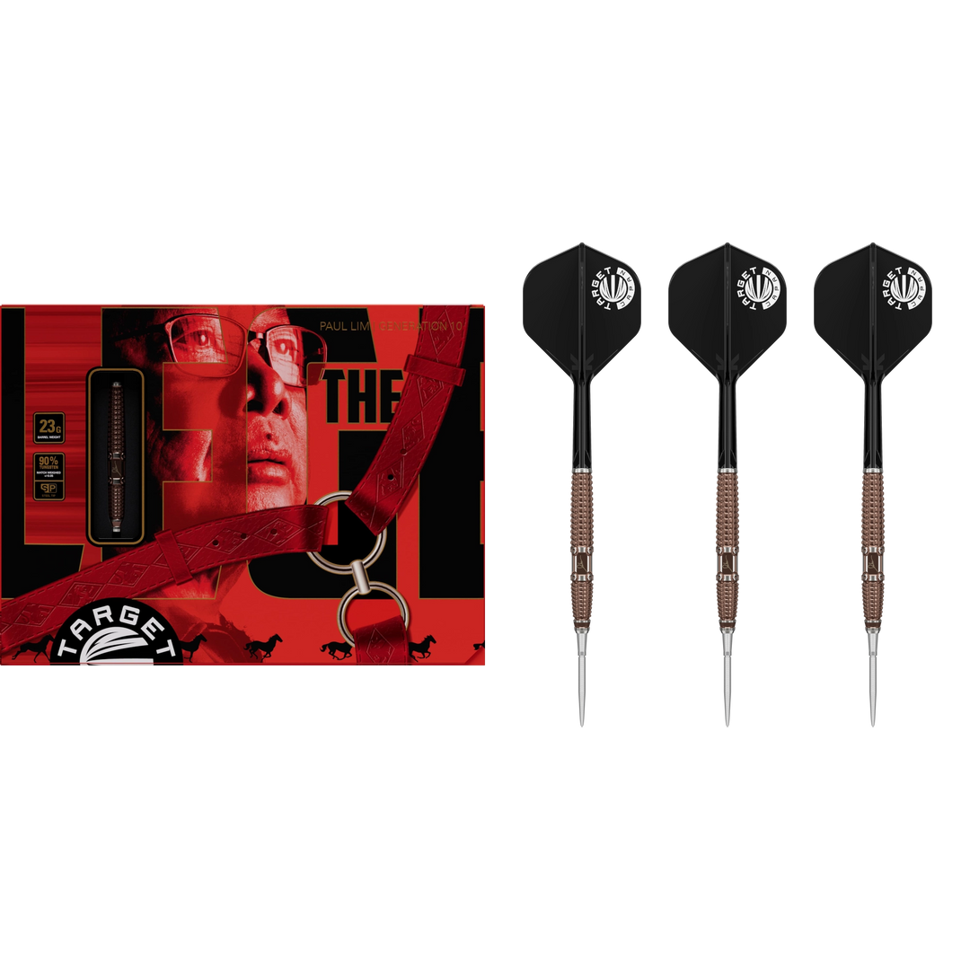 Target Japan Paul Lim G10 Steeldart 90% - Packungsinhalt