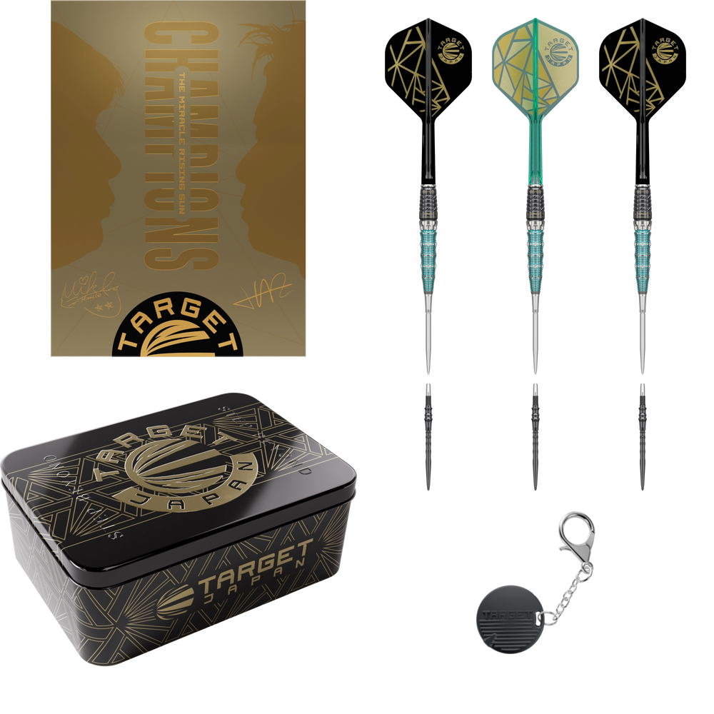 Target Japan Rising Sun X Miracle Steeldart 95% - Packungsinhalt