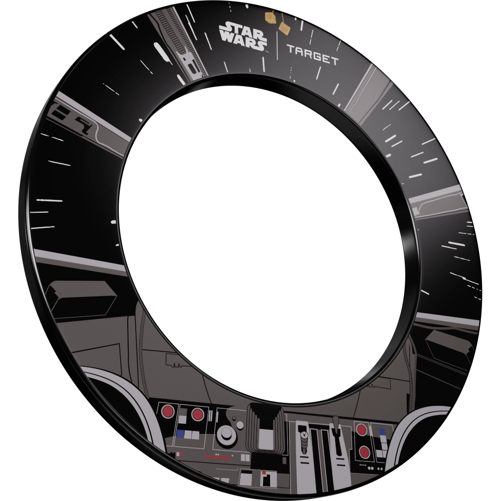 Target Tor Millenium Falcon Star Wars Dartboard Surround Bundle