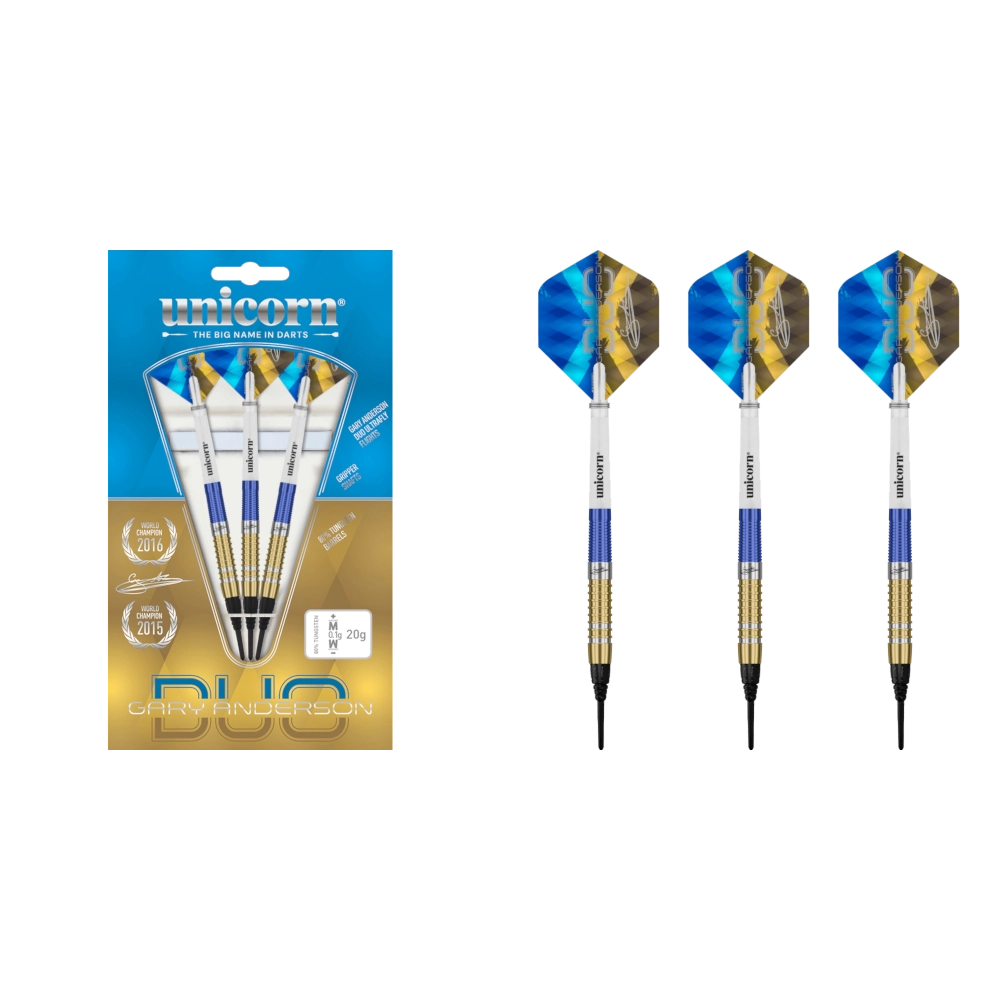 Unicorn Gary Anderson Phase 3 Duo Softdart 90%