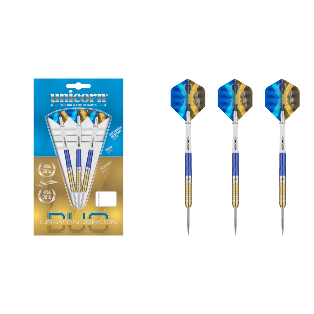Unicorn Gary Anderson Phase 3 Duo Steeldart 80%