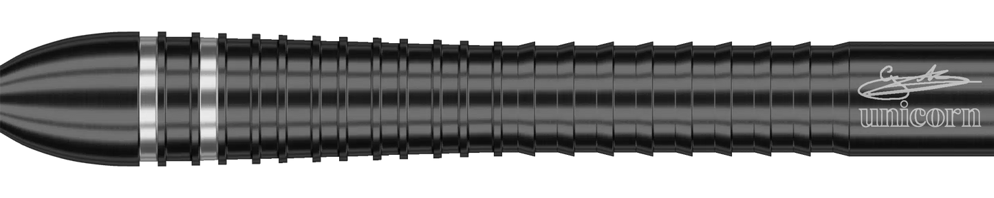 Unicorn Gary Anderson Phase 6 Noir Steeldart 90%