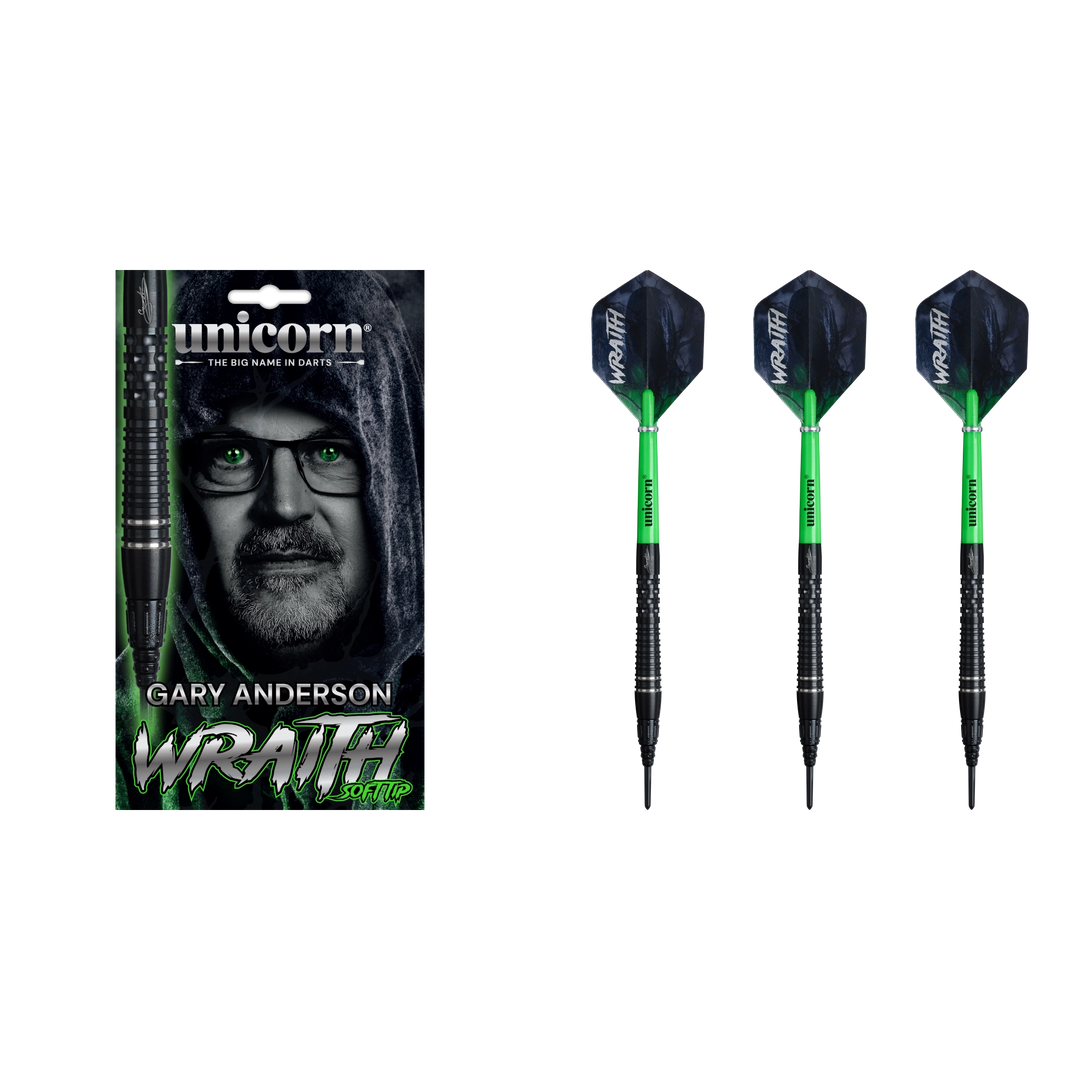 Unicorn Gary Anderson Phase 6 Wraith Softdart 90%