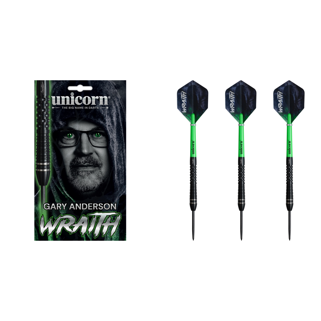 Unicorn Gary Anderson Phase 6 Wraith Steeldart 90%