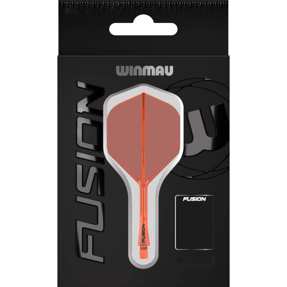 Winmau Fusion Standard No.2 Flight Shaft System Orange