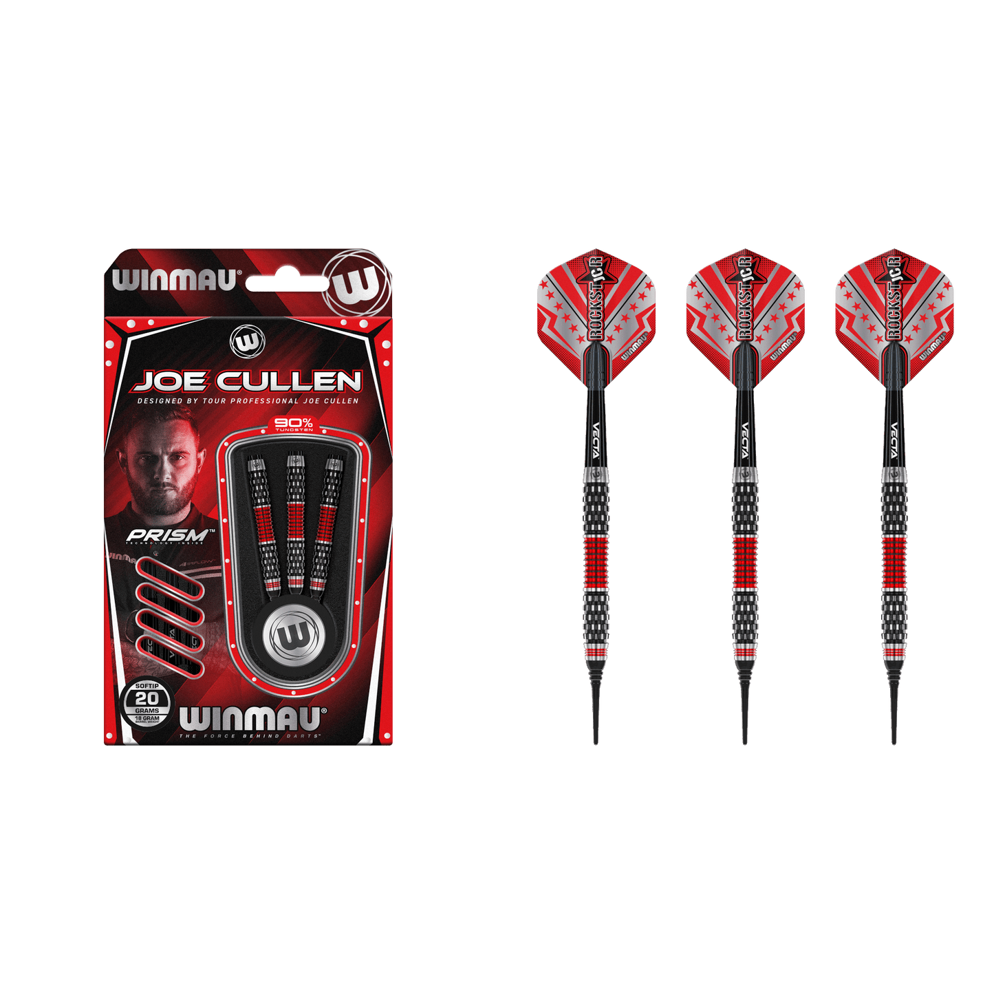 Winmau Joe Cullen Series RS 1.0 Softdart 90%