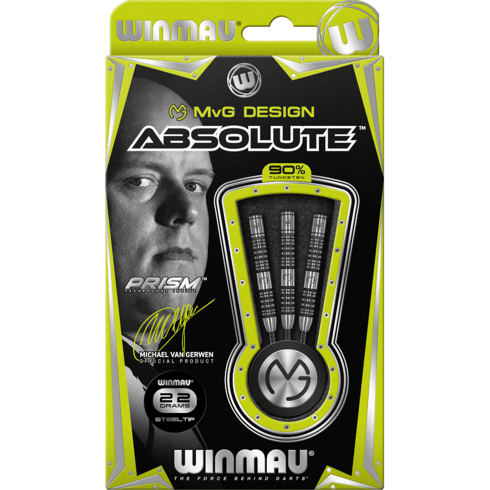 Winmau Michael van Gerwen "MvG" Absolute Steeldart 90%