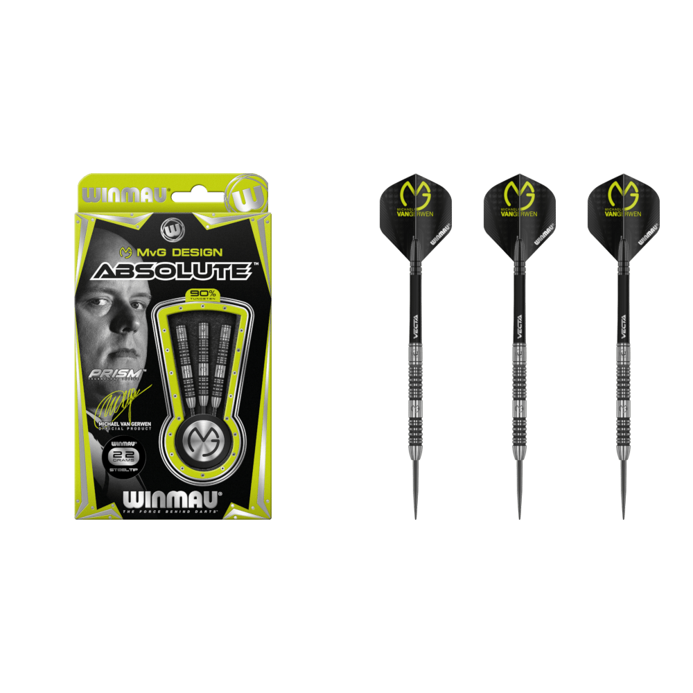 Winmau Michael van Gerwen "MvG" Absolute Steeldart 90%