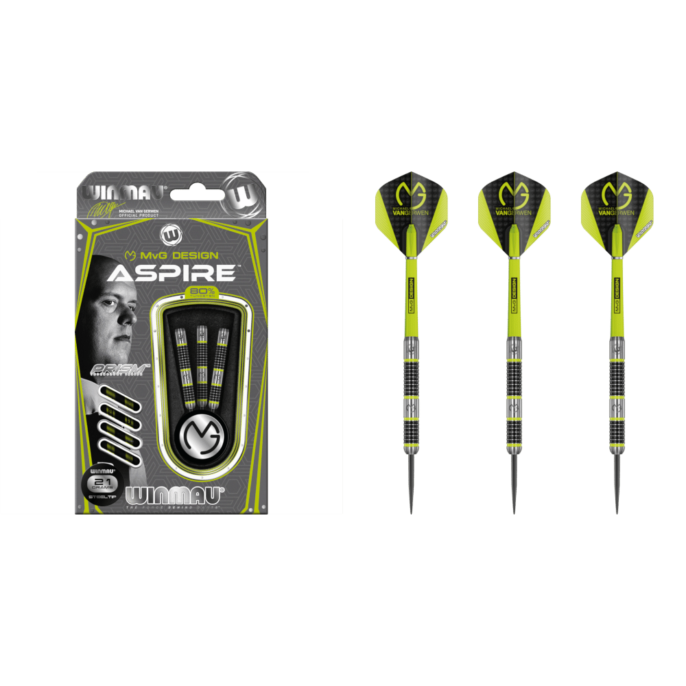 Winmau Michael van Gerwen "MvG" Aspire Steeldart 80%