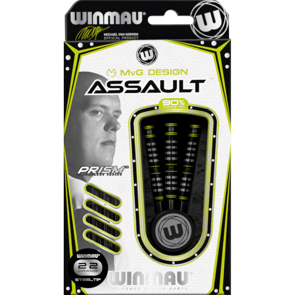 Winmau Michael van Gerwen "MvG" Assault Steeldart 90%