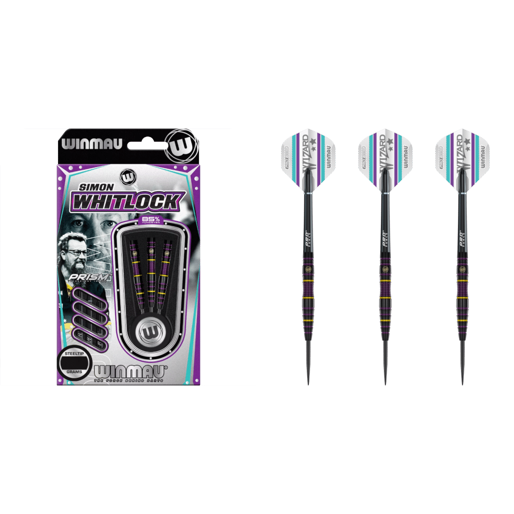 Winmau Simon Whitlock "Wizard" Pro Series Steeldart 85%