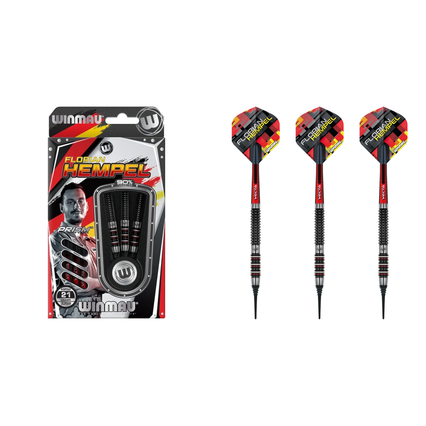 Winmau Florian Hempel Softdart 90%