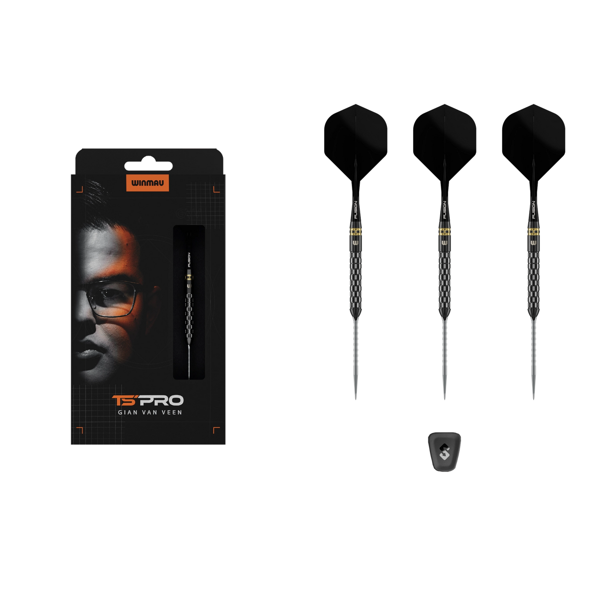Winmau Gian van Veen TS-Pro Switch Point Steeldart 90%