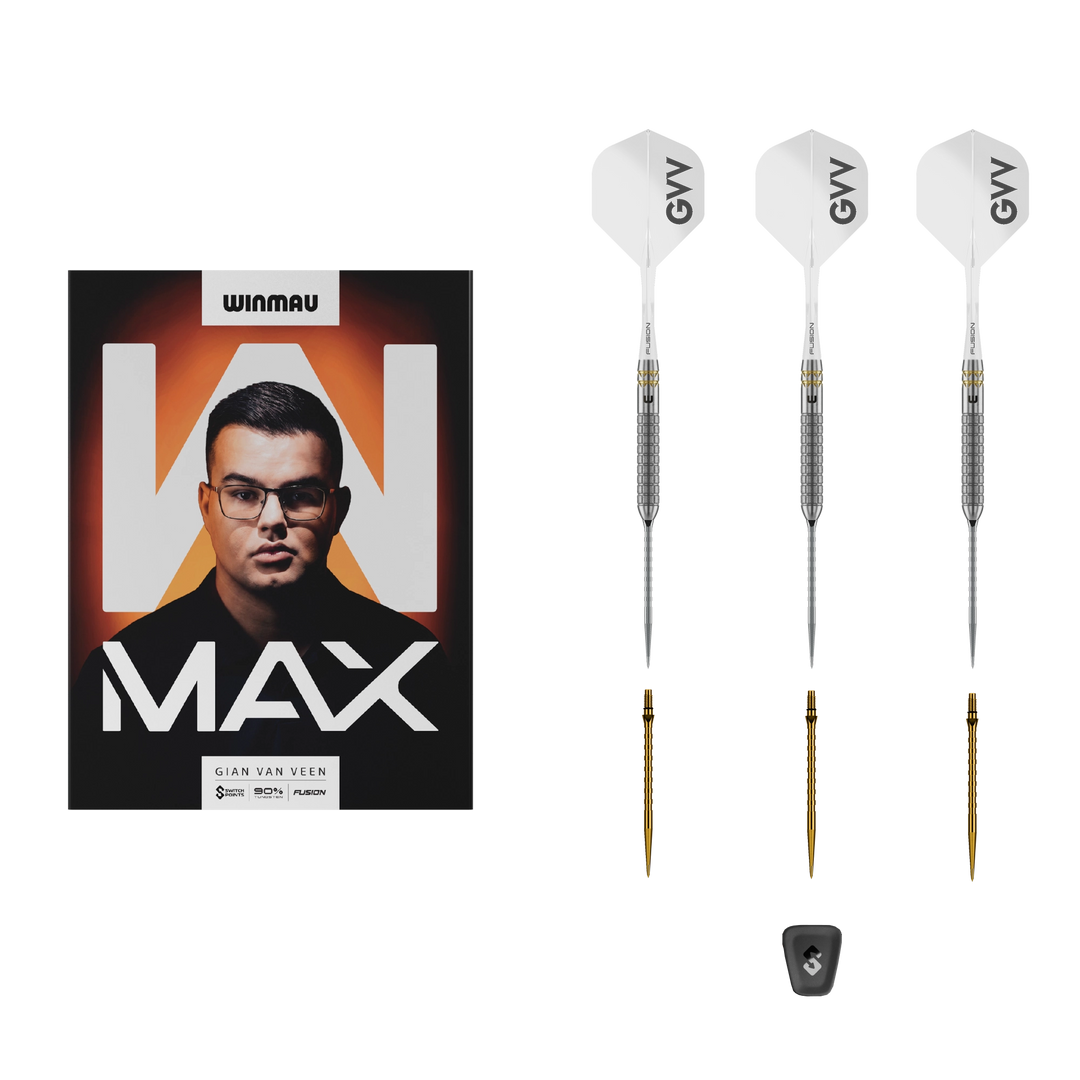 Winmau Gian van Veen W-Max Switch Point Steeldart 90%