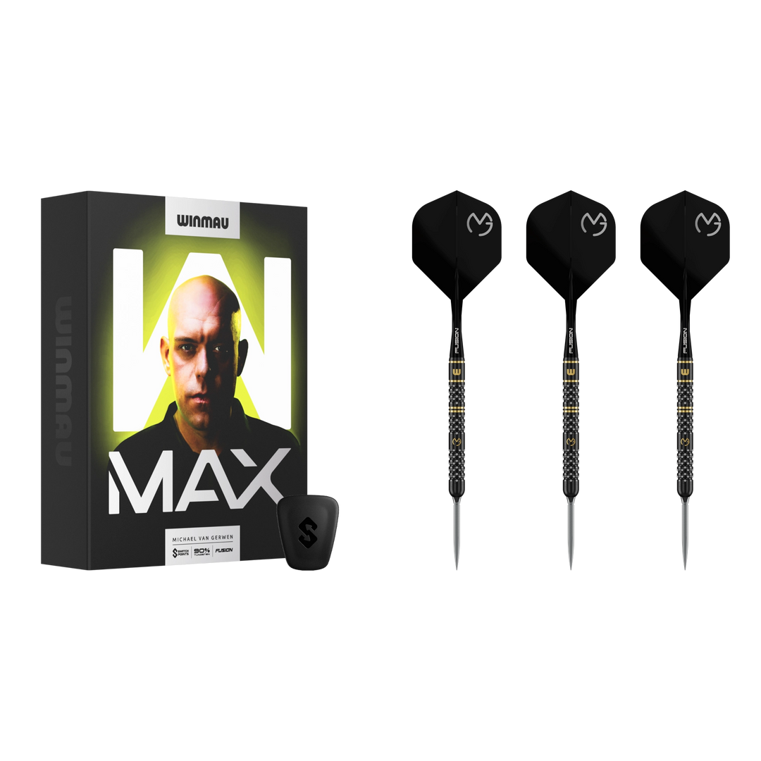 Winmau Michael van Gerwen W-Max Switch Point Steeldart 90%