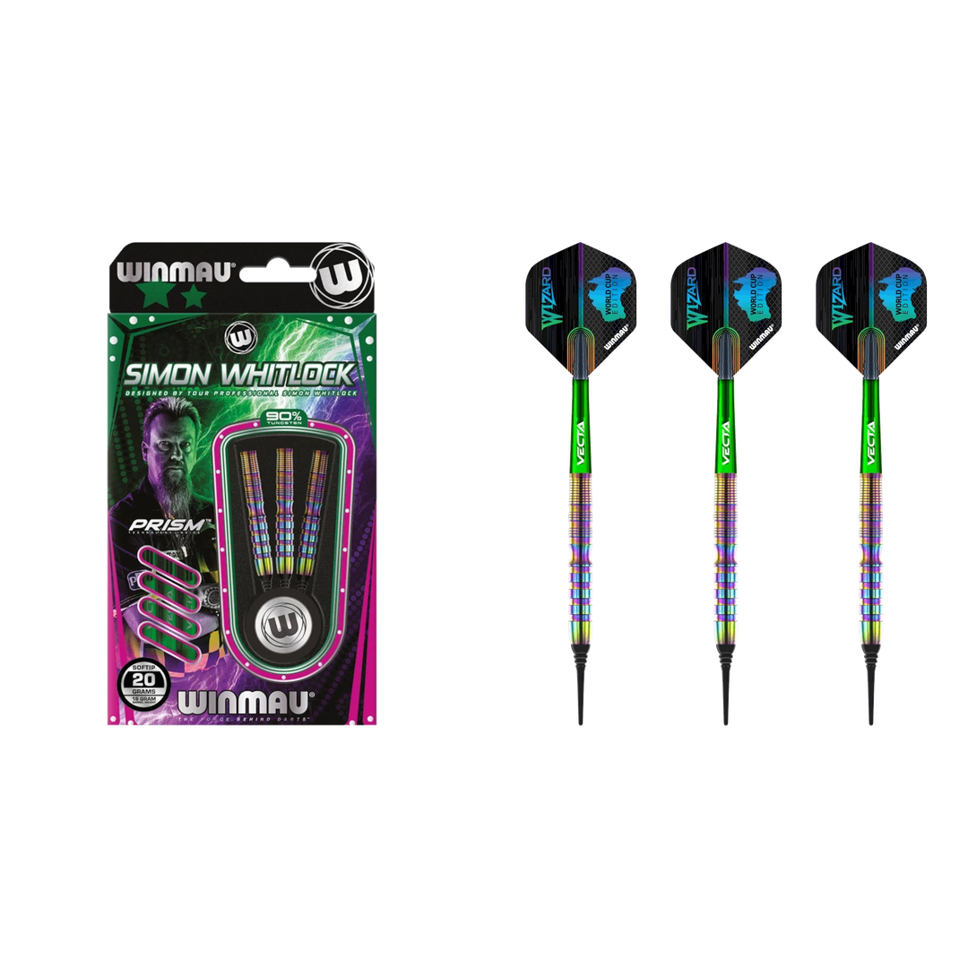Winmau Simon Whitlock "Wizard" World Cup SE Softdart 90%