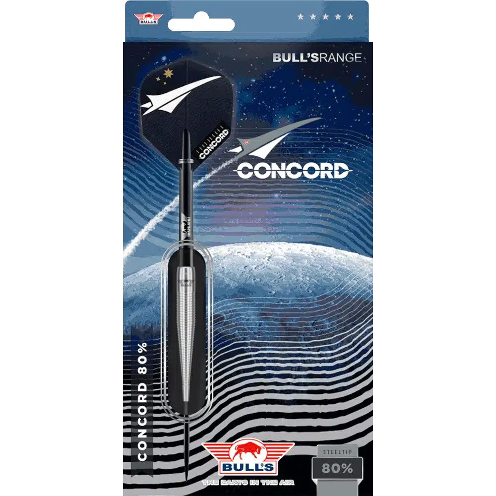 Bull's NL Concord Steeldart 80% (Verpackung)