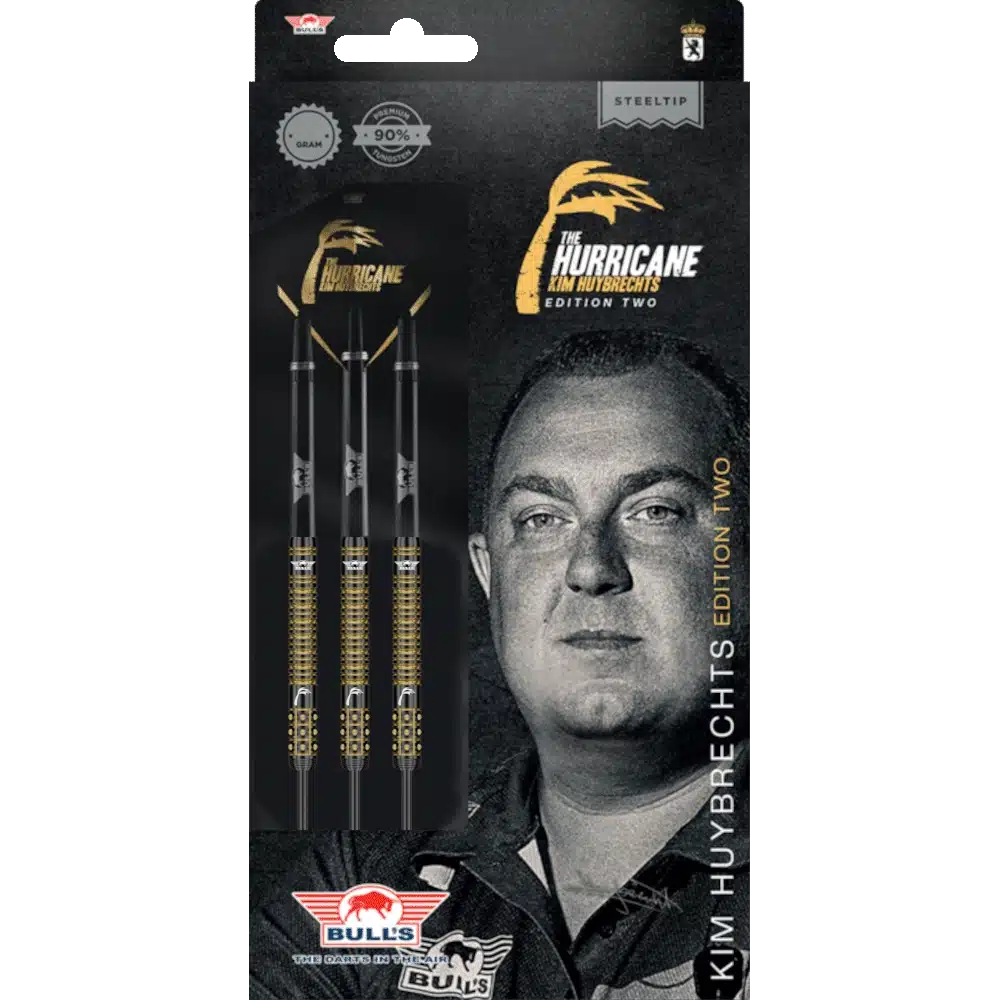 Bull's NL Kim Huybrechts E2 Steeldart 90% (Verpackung)