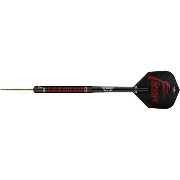 Bull's NL Kim Huybrechts "Hurricane" Black E1 Steeldart 90%