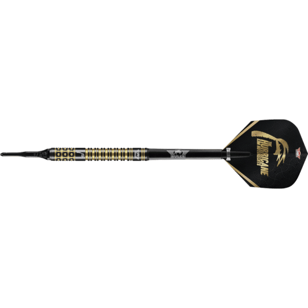 Bull's NL Kim Huybrechts "Hurricane" Black E2 Softdart 90%