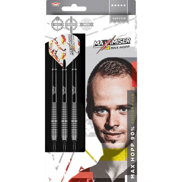 Bull's NL Max Hopp E4 Softdart 90% (Verpackung)