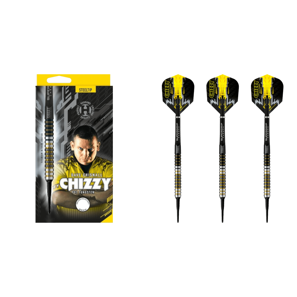 Harrows Dave Chisnall Series 1 Softdart 90% - What's in the Box