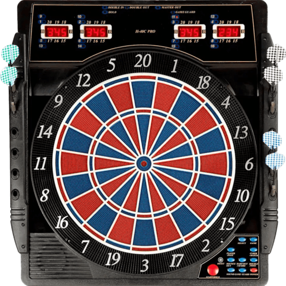 Karella CB 50 Elektronisches Dartboard - Front