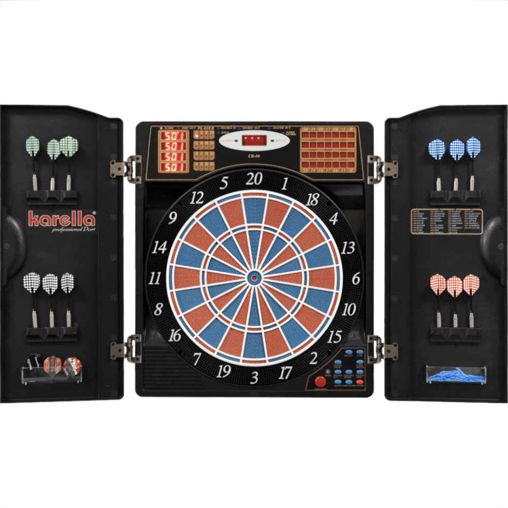 Karella CB 90 Elektronisches Dartboard - Front