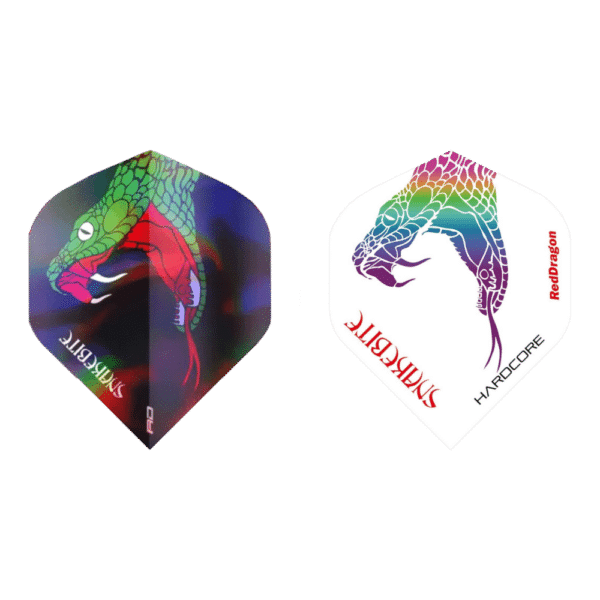 Red Dragon Hardcore Peter Wright Snakebite Holographic Standard Flight