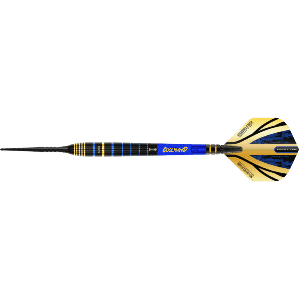Red Dragon Luke Humphries TX4 WC Avenger Steeldart 90% - Dart des Weltmeisters in Tropfenform - Seitenansicht