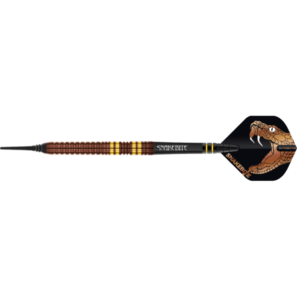 Red Dragon Peter Wright "Snakebite" Copper Fusion Softdart 90%