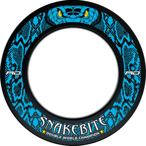 Red Dragon Peter Wright Snakebite Double World Champion Dartboard Surround
