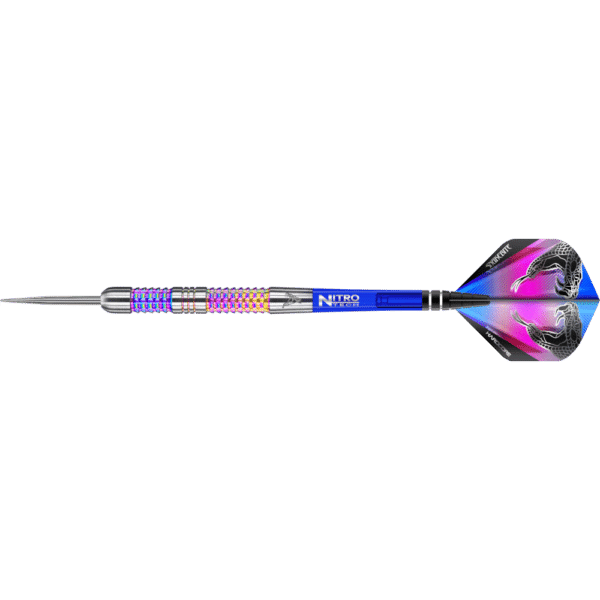 Red Dragon Peter Wright "Snakebite" Mamba 1 Rainbow Steeldart 90%